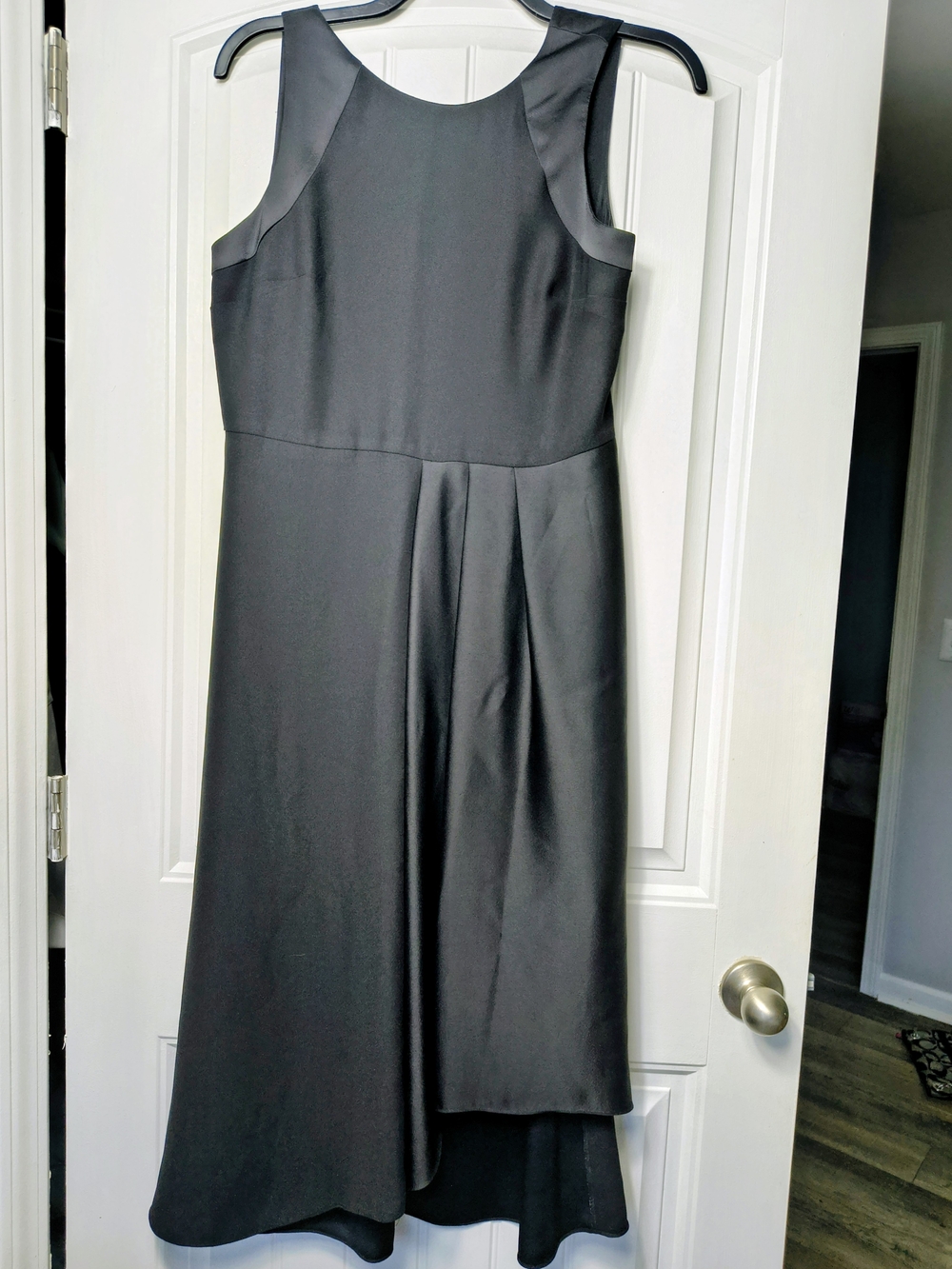 Banana Republic Black High-Low Sleeveless Dress